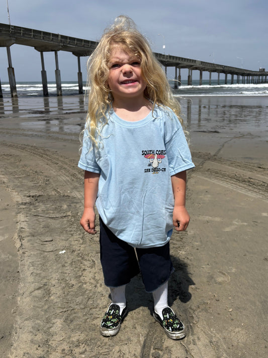 South Coast Youth Seagull Tee Light Blue