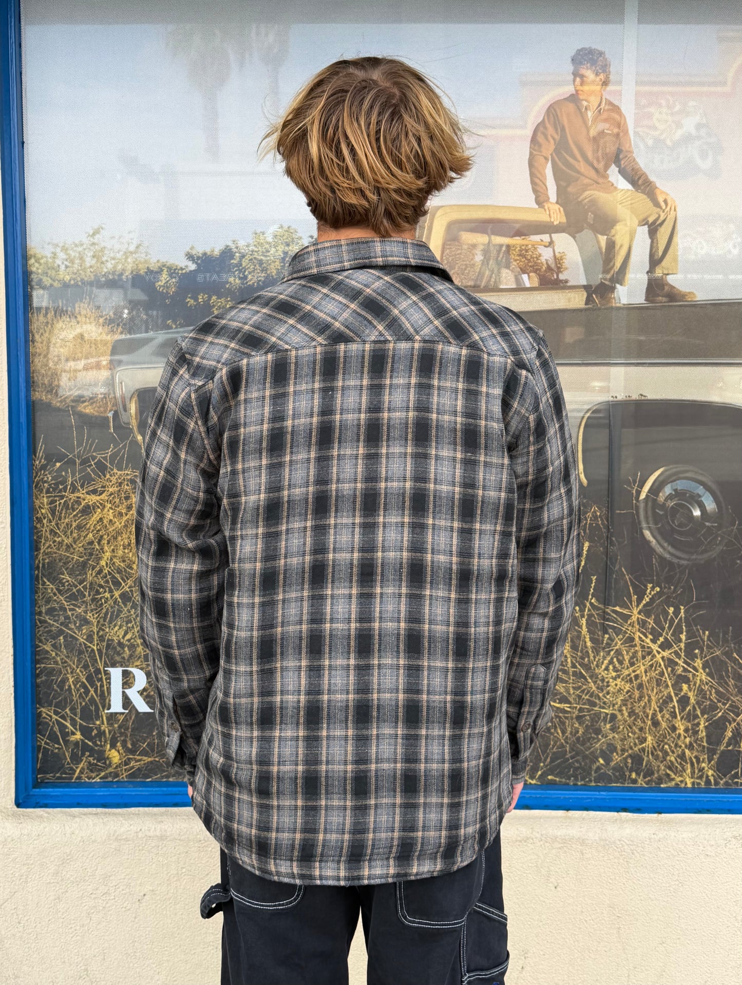 South Coast Jack Flannel Grey