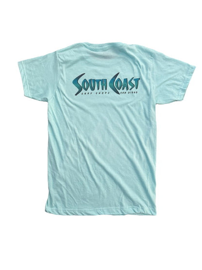 SOUTH COAST MENS TIKI LOGO TEE