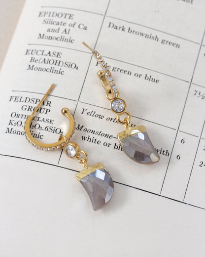 Castaway Charm Hoops