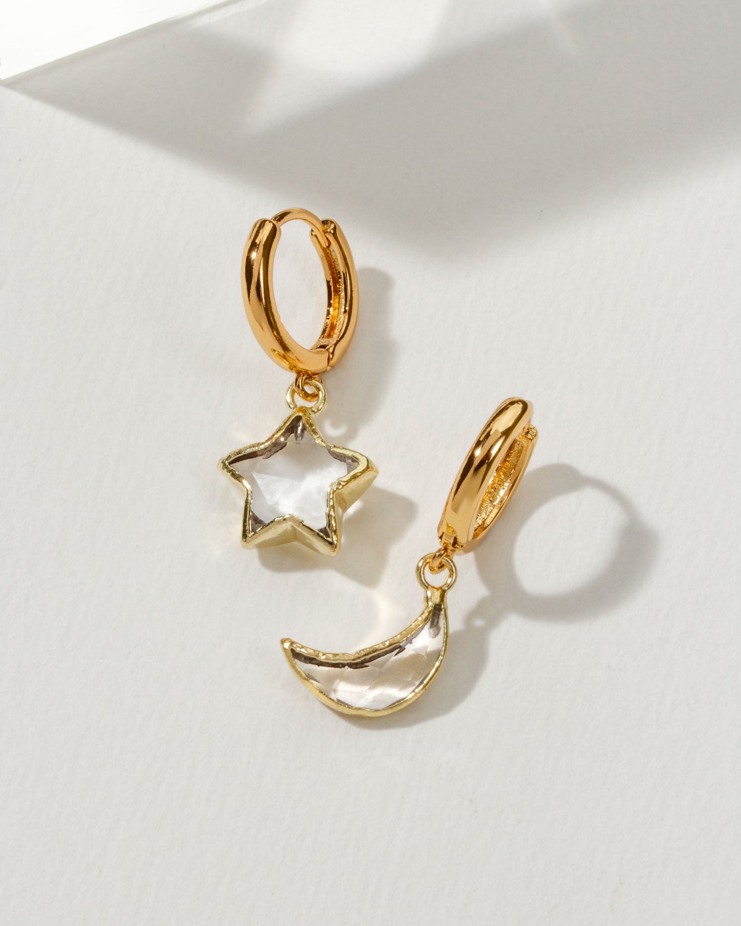 Sky Gazing Mismatched Hoop Earrings