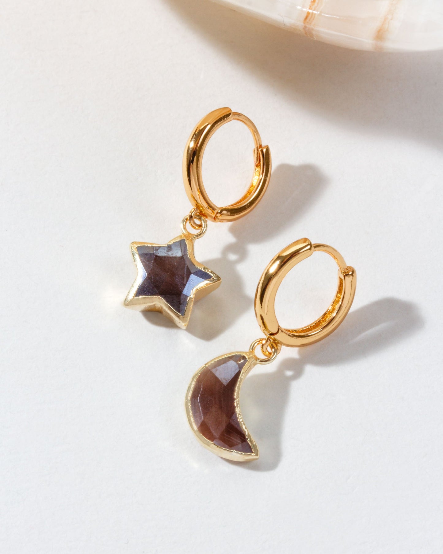 Sky Gazing Mismatched Hoop Earrings