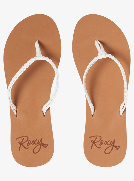 Roxy Costas Flip-Flops White