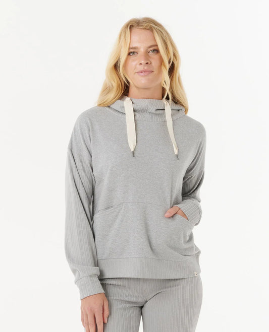 Rip Curl Women's Cosy Hoodie Grey Marle