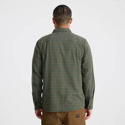 Roark Crossroads Organic Cotton Flannel Dark Forest