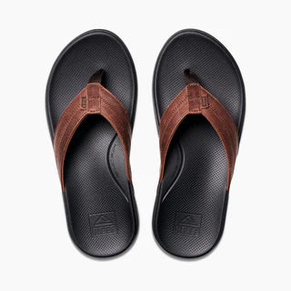Reef Men's Cushion Phantom 2.0 Leather Brown Black