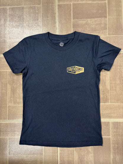 South Coast Youth SD Map Tee Blue