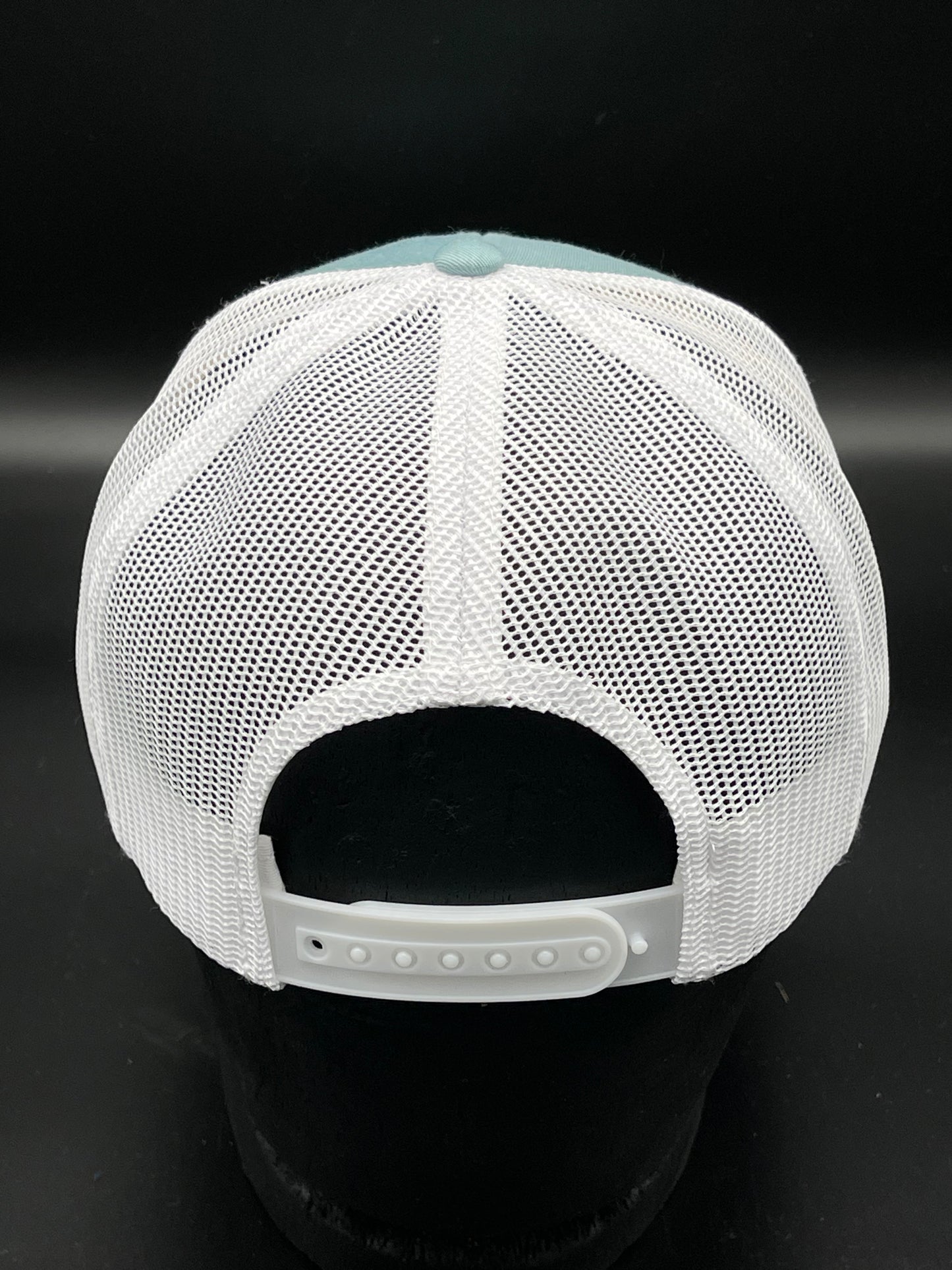 South Coast Adult Cross Logo Trucker Hat Smoke-White