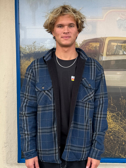 South Coast Warren Flannel Navy