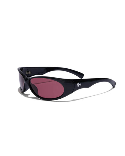 Ritual Vision Demon Speed Polished Black / Rust Polarized Sunglasses