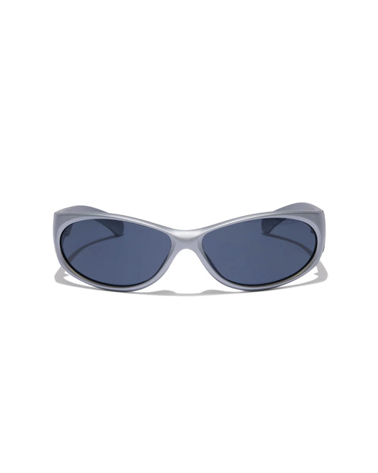 Ritual Vision Demon Speed Matte Matte Chrome / Grey Polarized Sunglasses