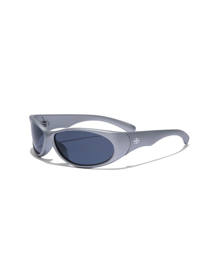 Ritual Vision Demon Speed Matte Matte Chrome / Grey Polarized Sunglasses