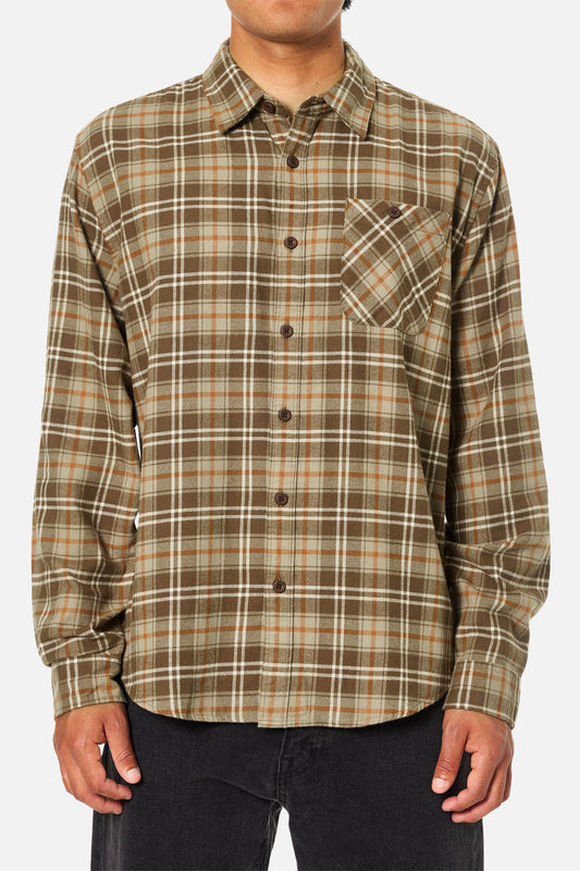 Katin Derek Flannel Brown