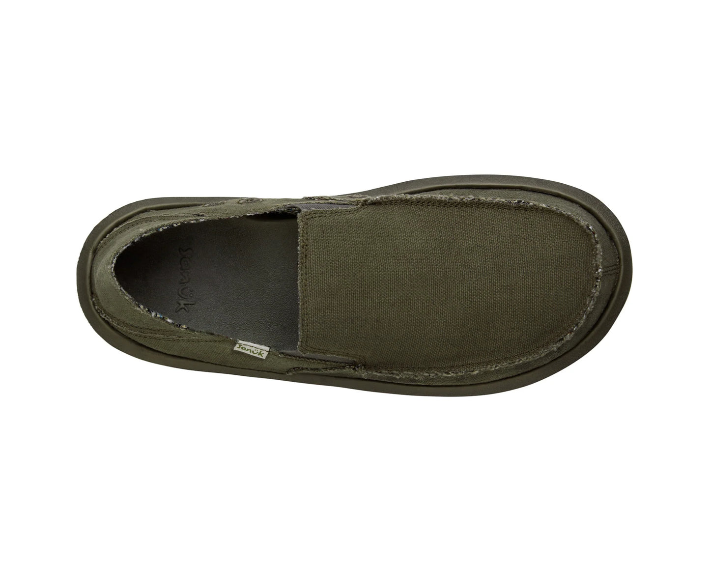 Sanuk Men's Donny Hemp Shoes Army