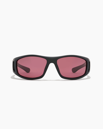 Ritual Vision Dragster Matte Black / Rust Polarized Sunglasses
