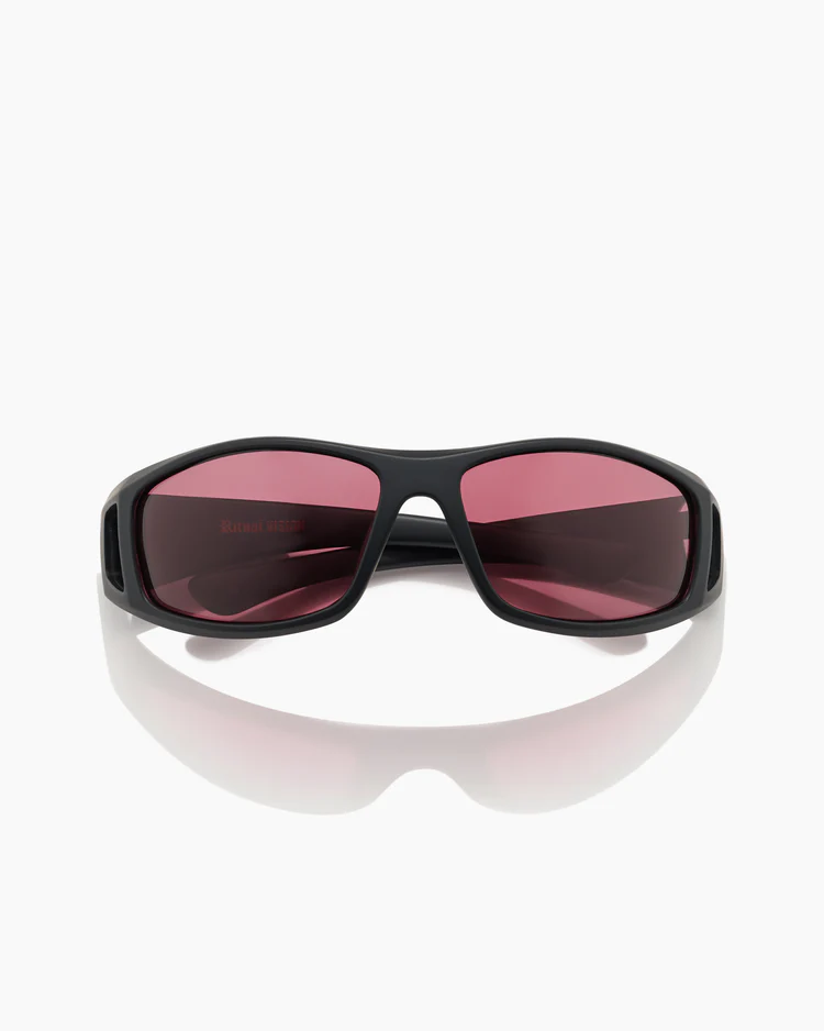 Ritual Vision Dragster Matte Black / Rust Polarized Sunglasses