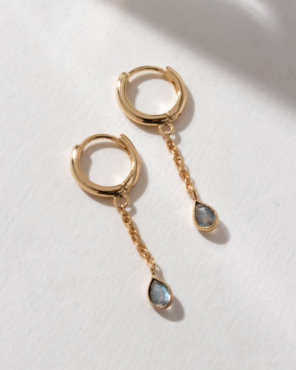 Misty Huggie Hoop Earring