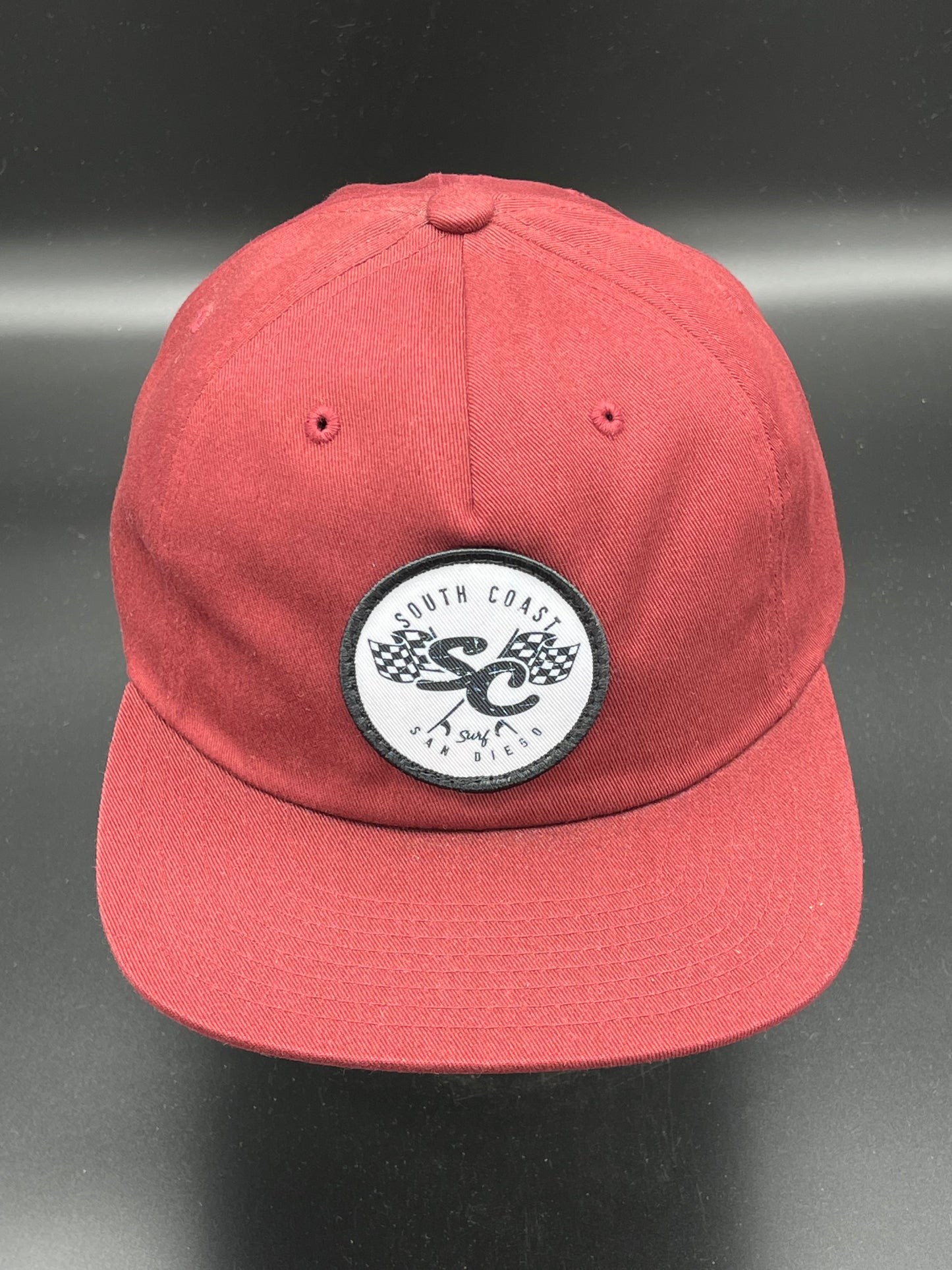 South Coast Unisex Rat Rod Dad Hat Maroon