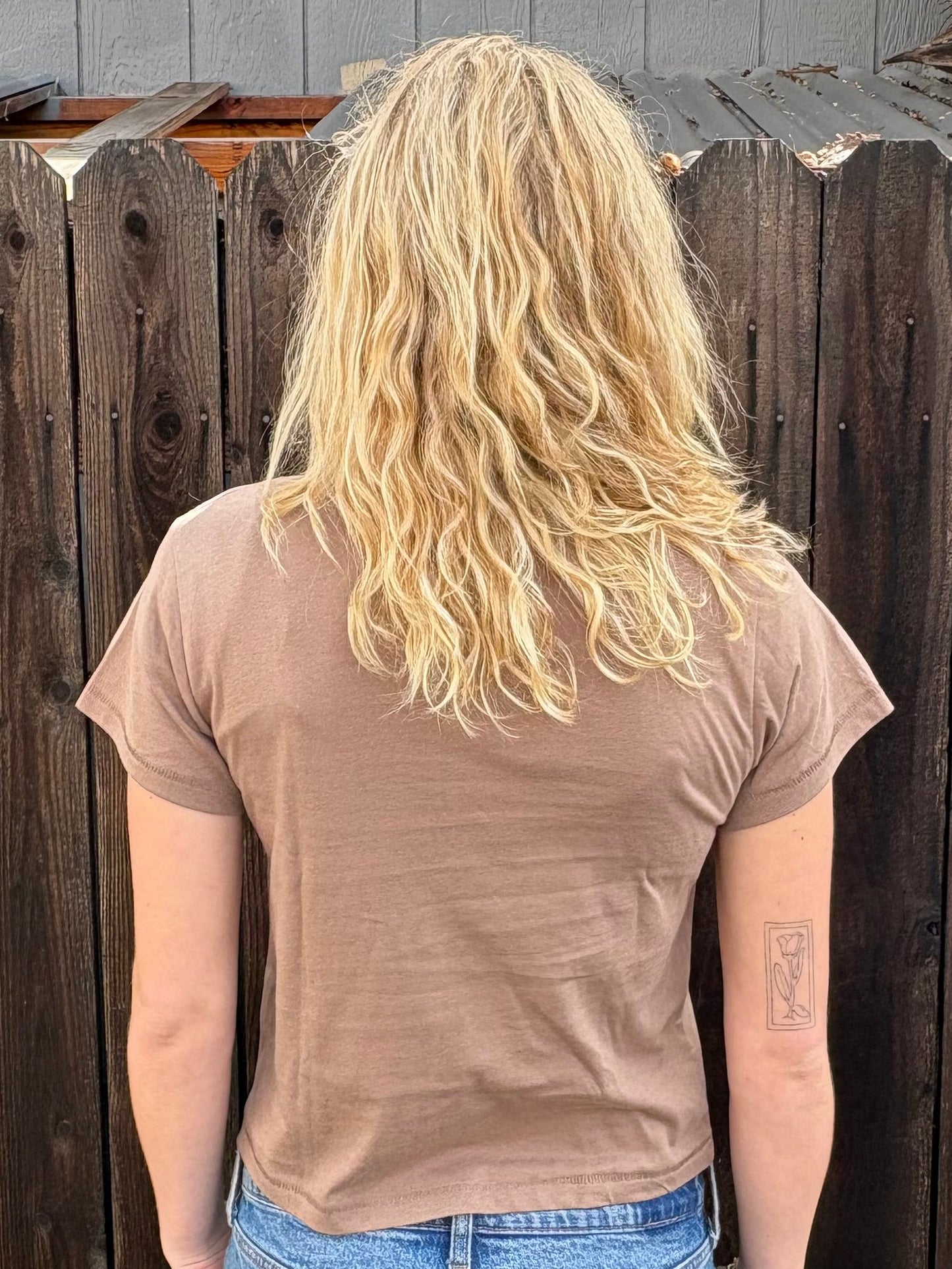 South Coast Ladies Desert Bloom Tee Latte