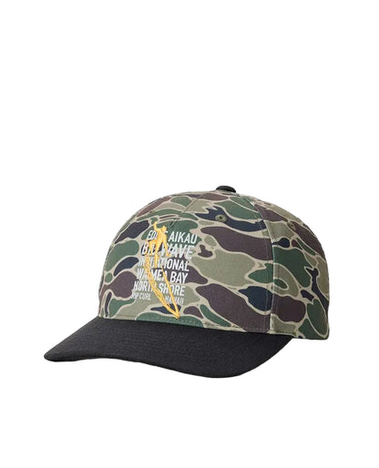 Rip Curl Eddie Would Go Snapback Cap 25' Camo