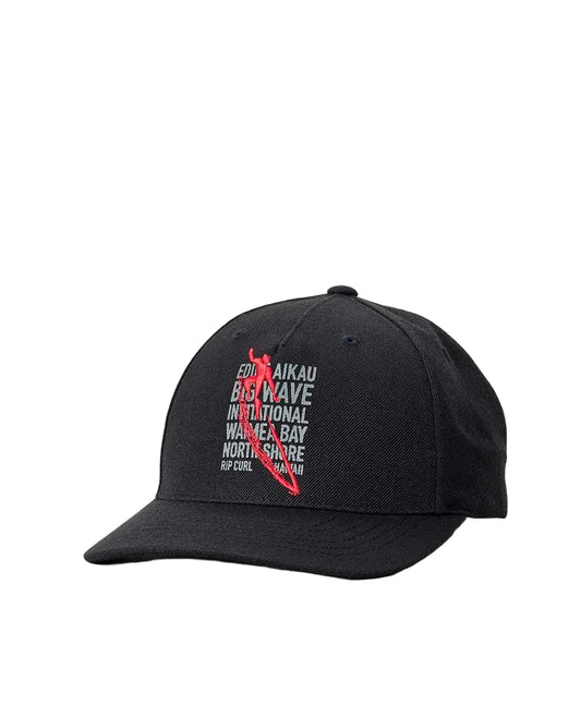 Rip Curl Eddie Would Go Snapback Cap 25' Black