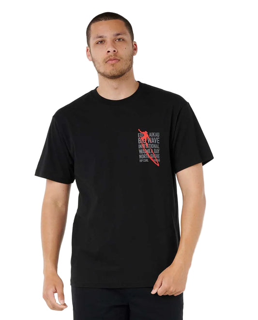 Rip Curl Eddie Would Go Petro Tee Black