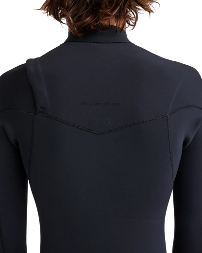 Quiksilver Everyday Sessions 3/2mm Chest Zip Wetsuit Black – Back Seam Detail