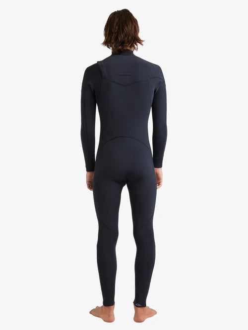 Men's Quiksilver Everyday Sessions Chest Zip 3/2MM Wetsuit Black