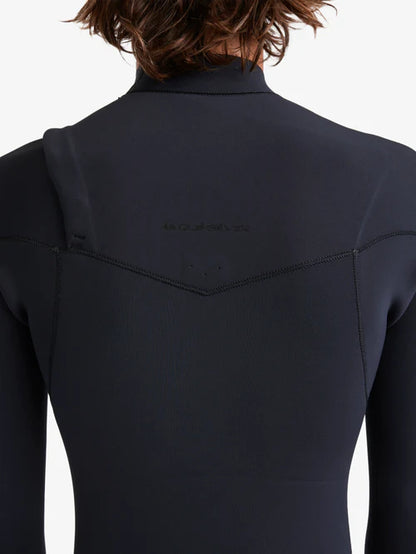 Men's Quiksilver Everyday Sessions Chest Zip 3/2MM Wetsuit Black