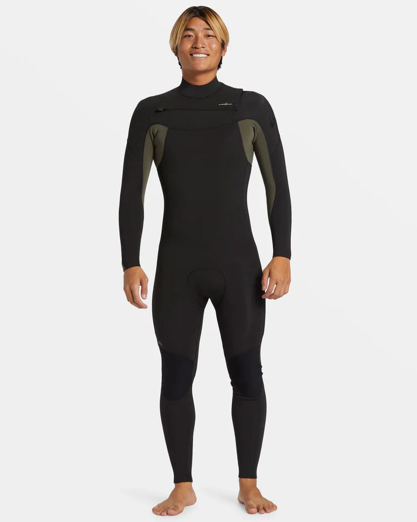 Quiksilver Mens Everyday Session 3/2mm Chest Zip Wetsuit