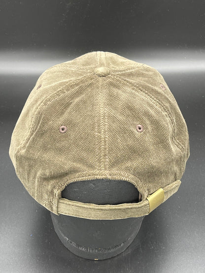 South Coast Adult Retro Stripe Cord Hat Loden