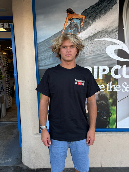 South Coast Mens Original tee Black