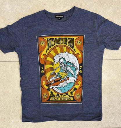 South Coast Youth Undead Tee Navy