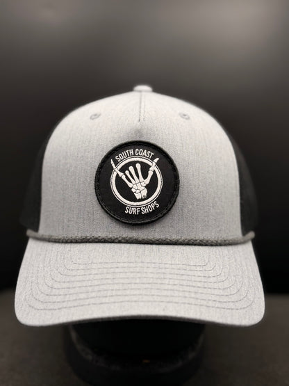 South Coast Adult Shaka Bones Hat Heathered Black