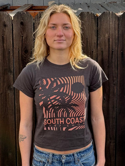 South Coast Ladies Heat Wave Tee Black