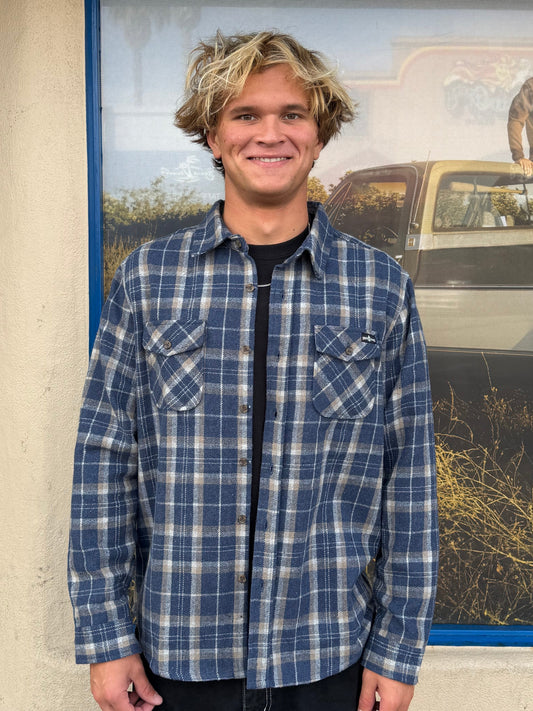 South Coast Pacific Flannel Blue