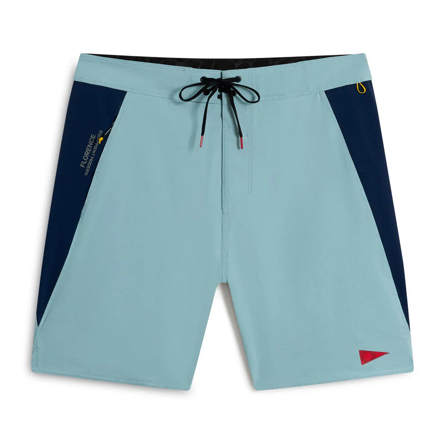 Florence Marine X Cordura Airtex Boardshort Light Blue