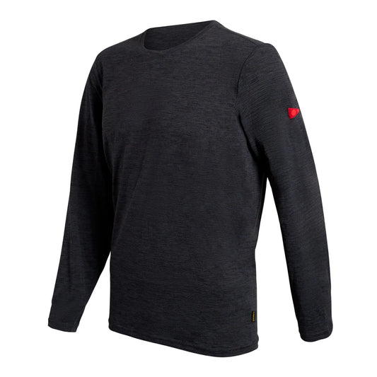 Florence Marine X Airtex Long Sleeve Shirt Heather Heather Charcoal