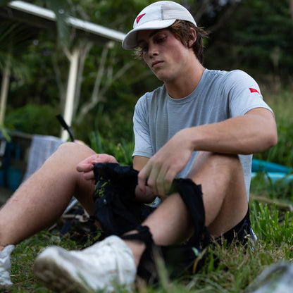 Florence Marine X Airtex Short Sleeve Shirt Light Heather Grey