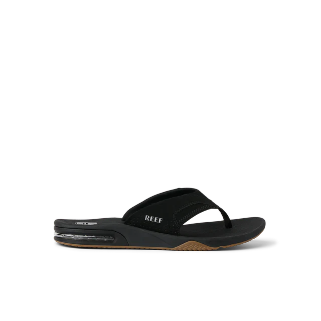 Reef Men's Fanning Sandals Black / Silver