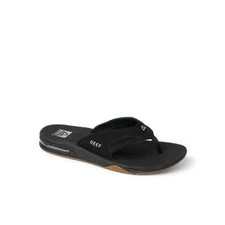Reef Men's Fanning Sandals Black / Silver