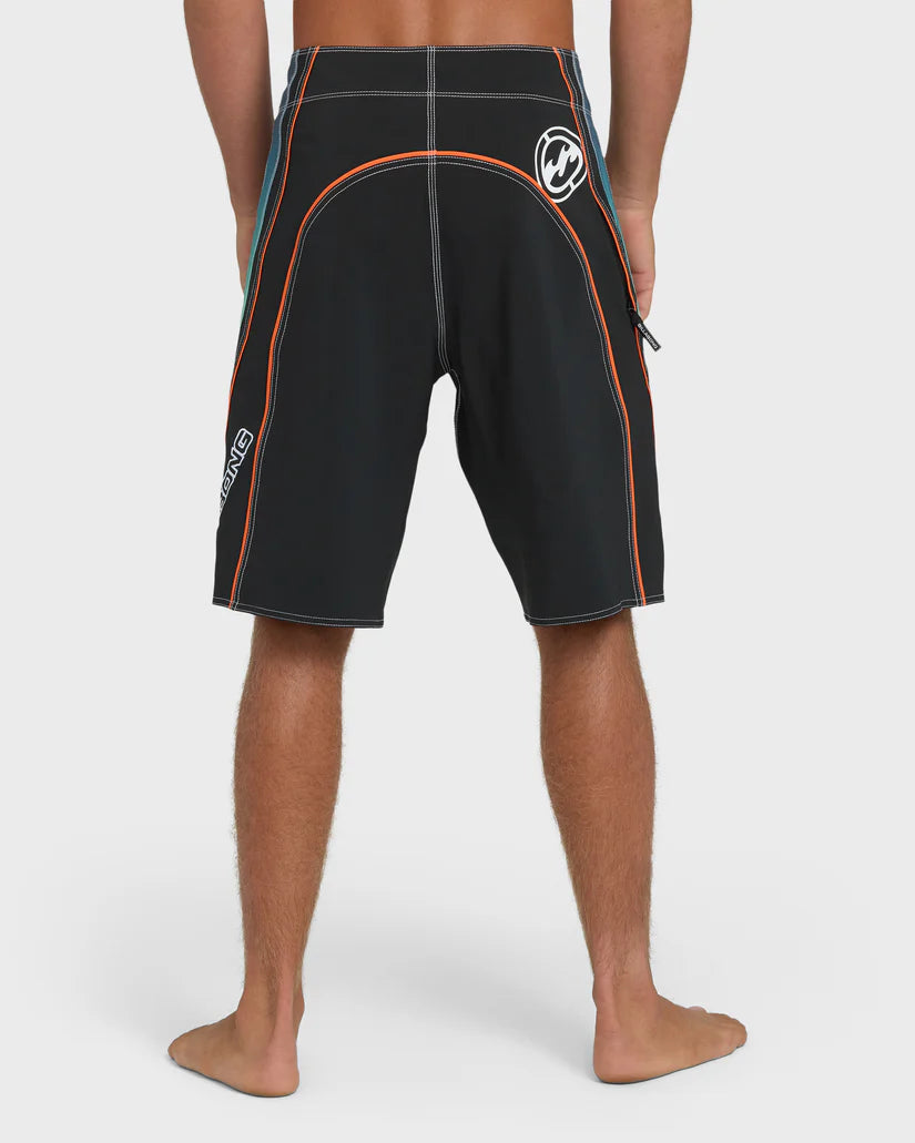 Billabong Men's Fluid 2k Pro Performance 21" Boardshorts Black