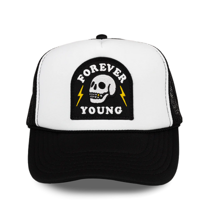 Local Beach Forever Young Hat Black/White