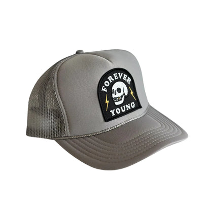 Local Beach Forever Young Hat Grey