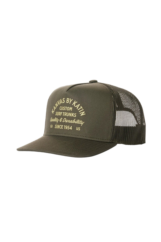 Katin Formation Trucker Hat Olive