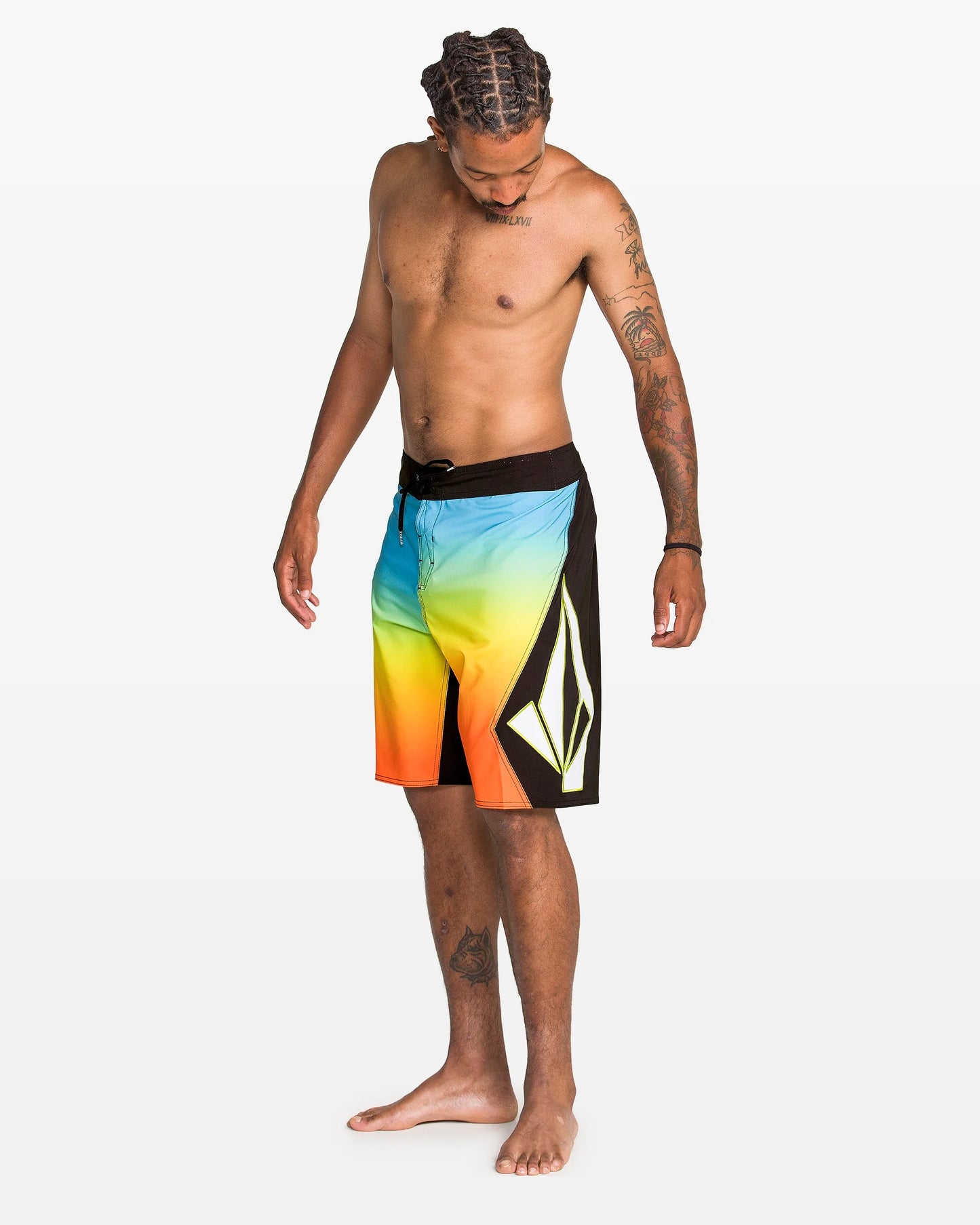 Volcom Men's Foster Mod 21" Boardshorts Black