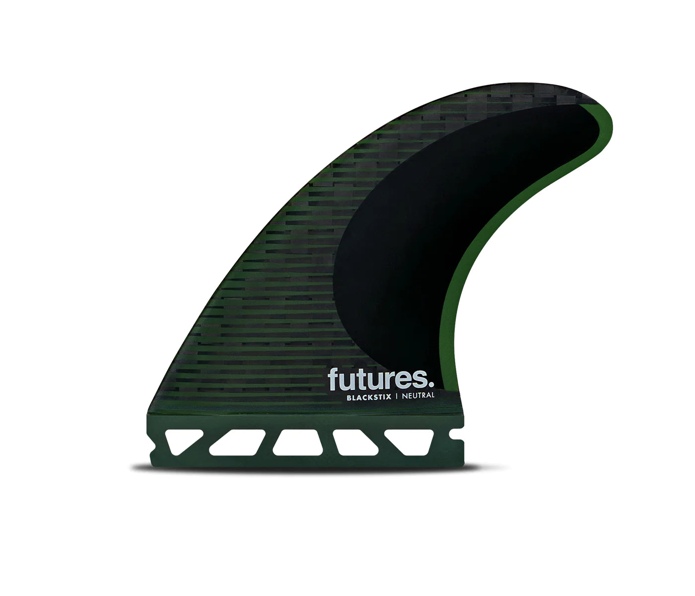 FUTURES F8 BLACKSTIX SURFBOARD FINS