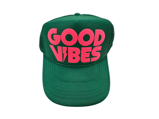 Local Beach Good Vibes Hat Green