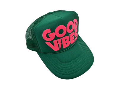 Local Beach Good Vibes Hat Green