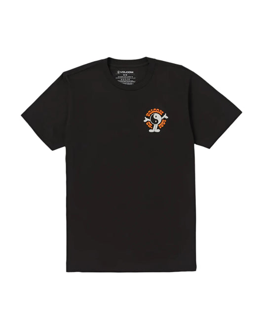 Volcom Men's Happy Days Short Sleeve Tee Black